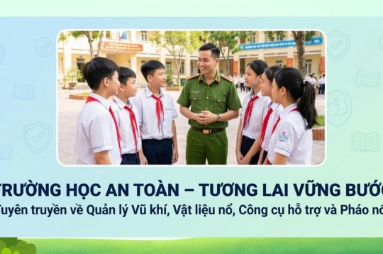 Trường học an toàn – tương lai vững bước